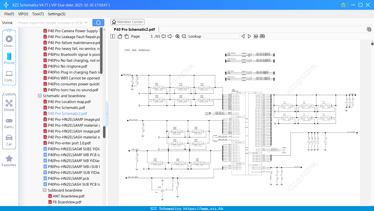 Huawei P40 Pro Schematic2